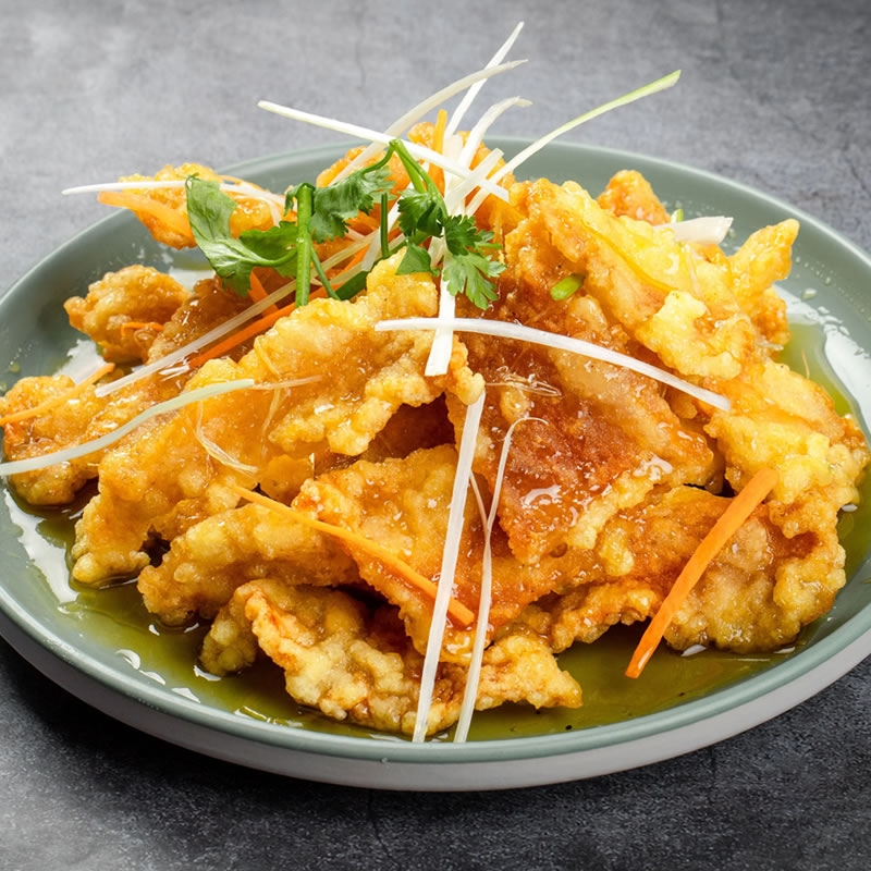 锅包肉配方及烹饪工艺制作流程