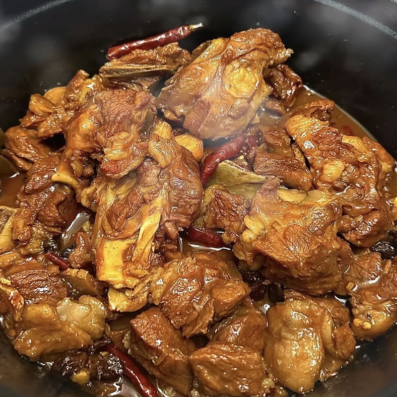 东北酱大骨配方及烹饪工艺制作流程